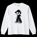 DTF CUSTOM GILDAN COMB RING SPUN COTTON LONG SLEEVE T-SHIRT PRESHRUNK JERSEY KNIT 210GSM (4HA00)