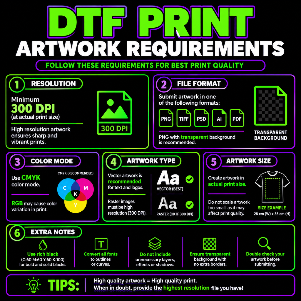 DTF CUSTOM PRINT GILDAN ULTRA COTTON 203gsm