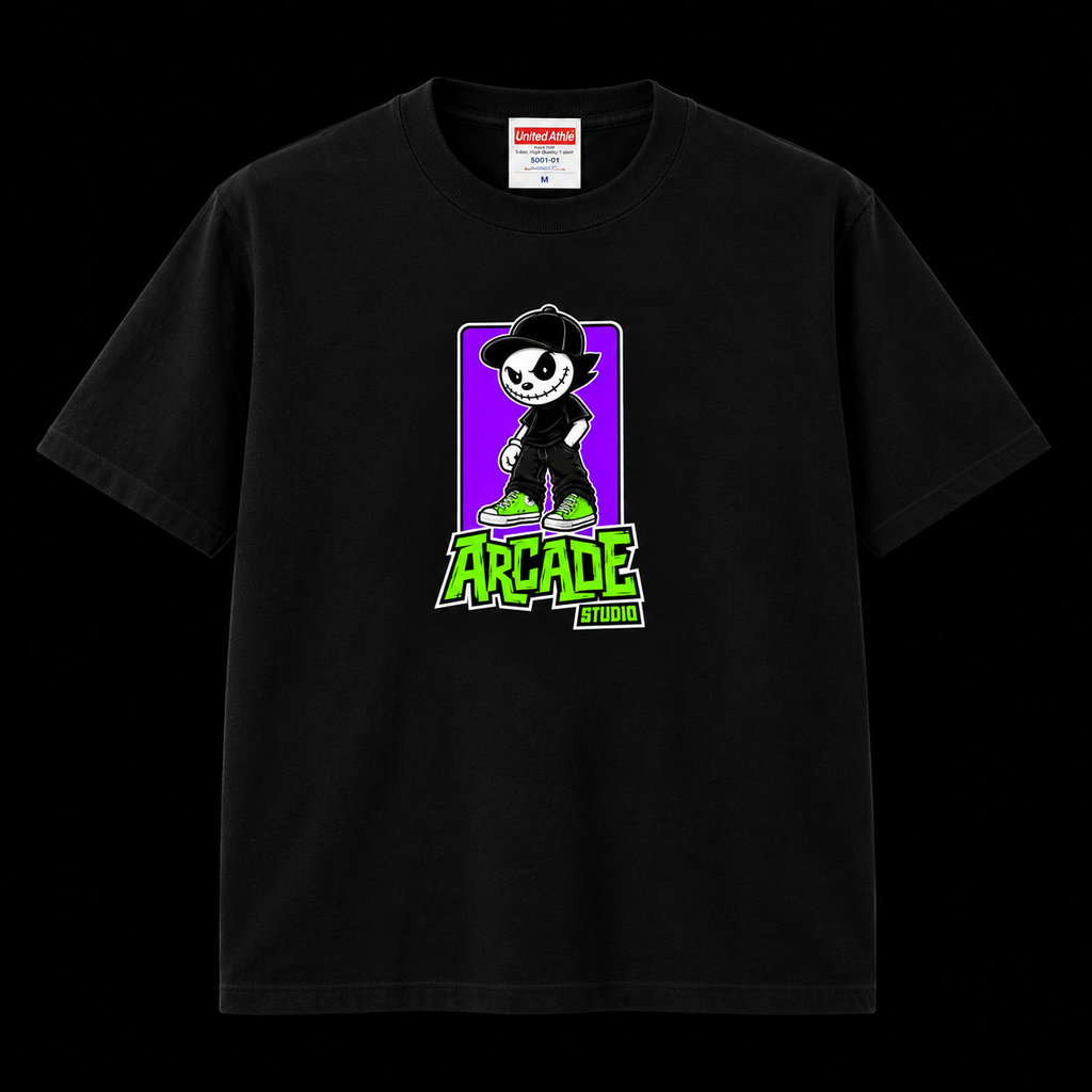DTF CUSTOM PRINT UNITED ATHLE CLASSIC FIT SHIRT  - DTF