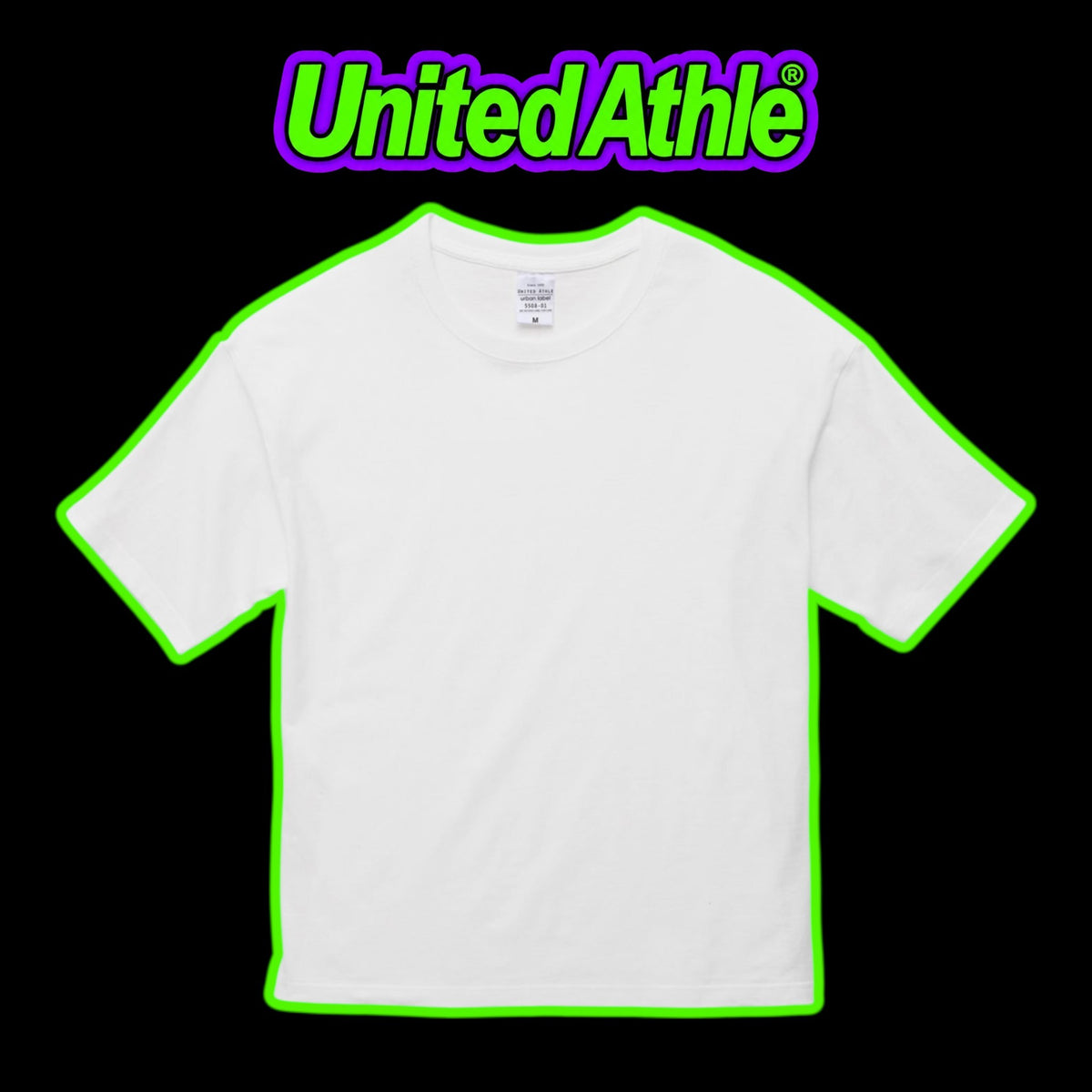 DTF CUSTOM PRINT UNITED ATHLE OVERSIZED SHIRT  - DTF
